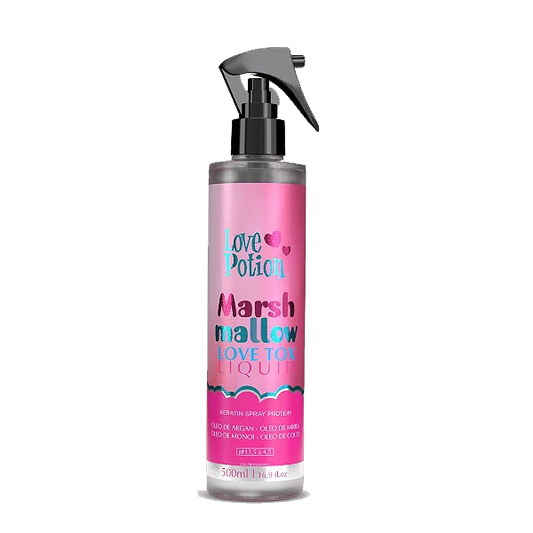 Love Potion Cosméticos - Brilho MarshMallow (Kit de Alisamento Capilar Orgânico Nanoplastia)