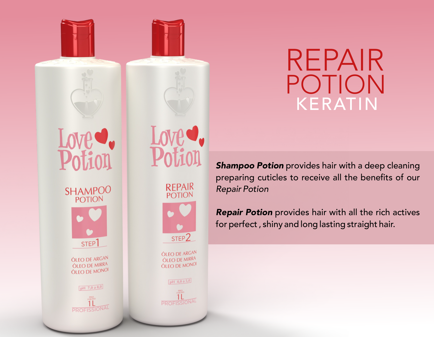 Love Potion - Repair Potion (Brazilian Keratin Treatment 1L)