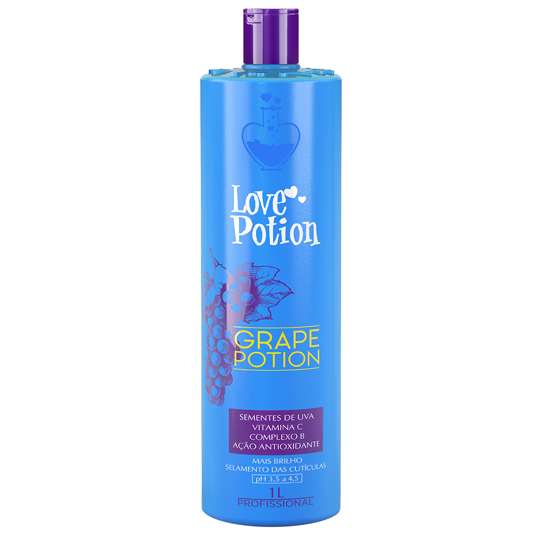 Love Potion - Grape Potion (Hair Straightening Nanoplasty Kit) 1L
