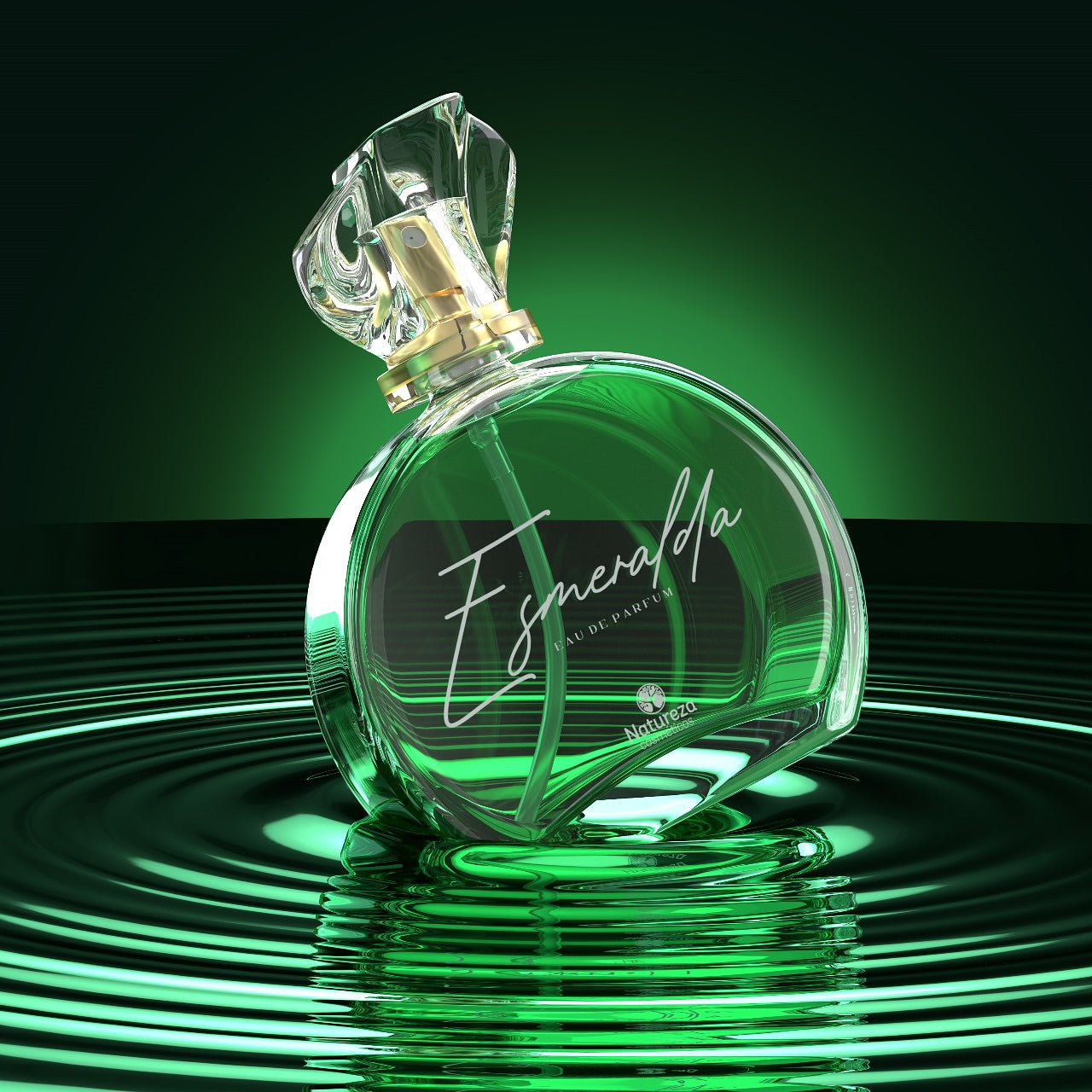 Natureza Cosmeticos - Esmeralda Hair Perfume (Emerald 50ml)