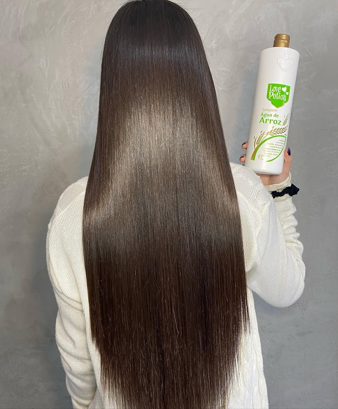 Love Potion - Aqua de Arroz + Shampoo (Keratin Treatment Kit) 1L