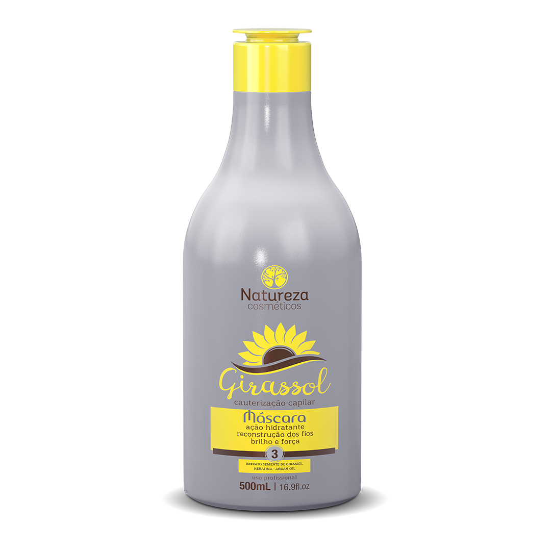 Natureza Cosmeticos - Girassol (Sunflower Cauterization Keratin Kit)