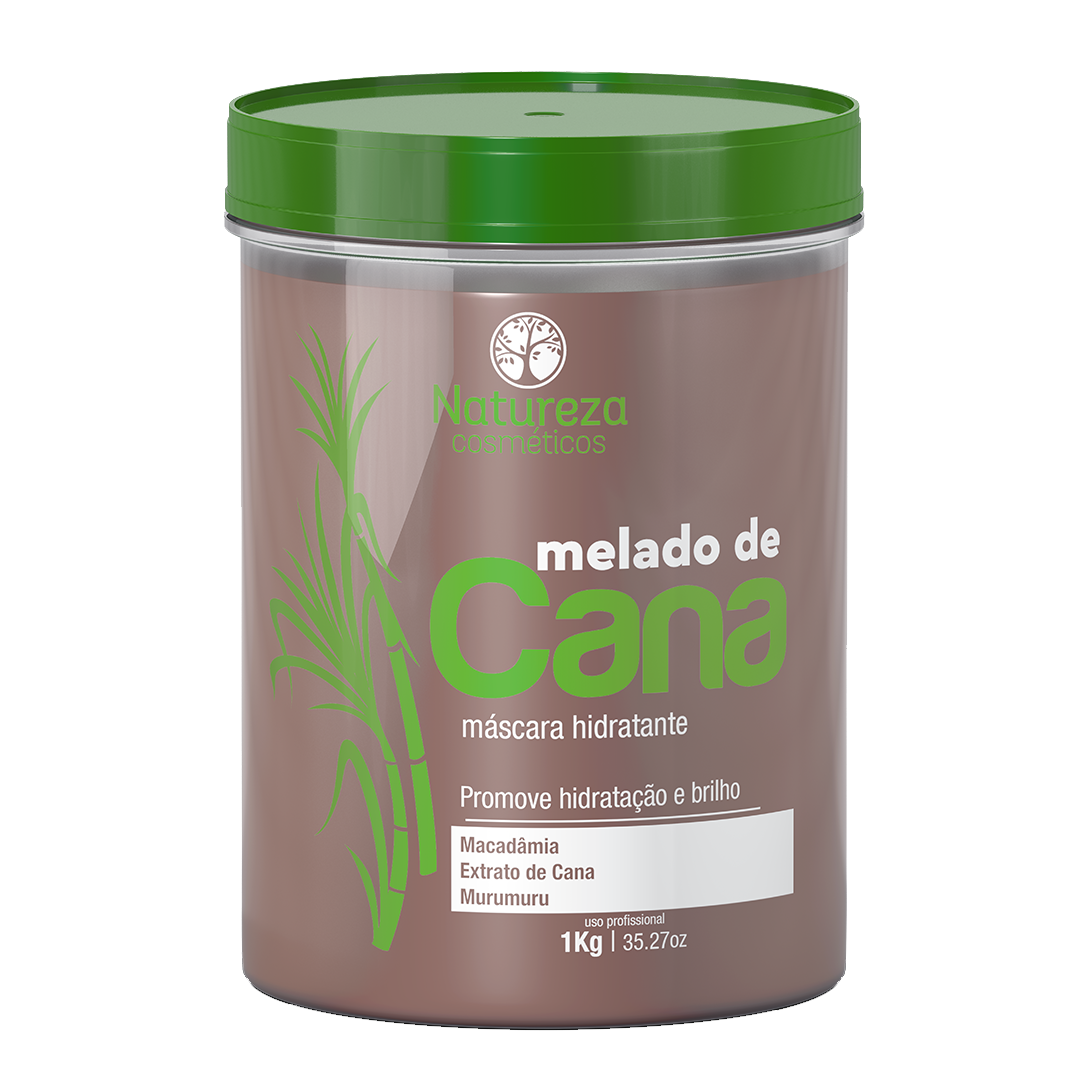 Melado de Cana - Sugar Cane Hair Mask (Natureza Cosmeticos America Restoration Mask 1kg)
