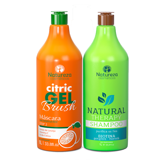 Natureza Cosmetics - Citric Gel Brush (2-step Nanoplasty Kit)