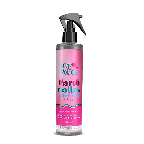 Love Potion Cosméticos - Brilho MarshMallow (Kit de Alisamento Capilar Orgânico Nanoplastia)