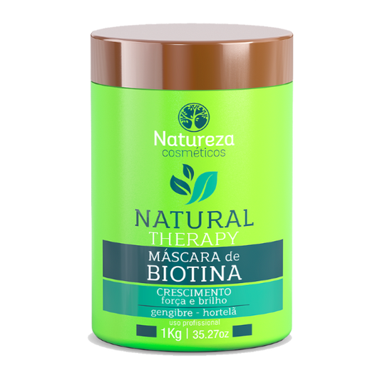 Natureza Cosméticos - Máscara de Biotina 1KG (Máscara Capilar Orgânica)