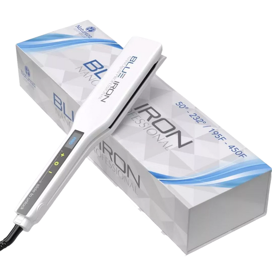 Natureza Cosmeticos - NANOgold BLUE IRON (Hair Straightening IRON)