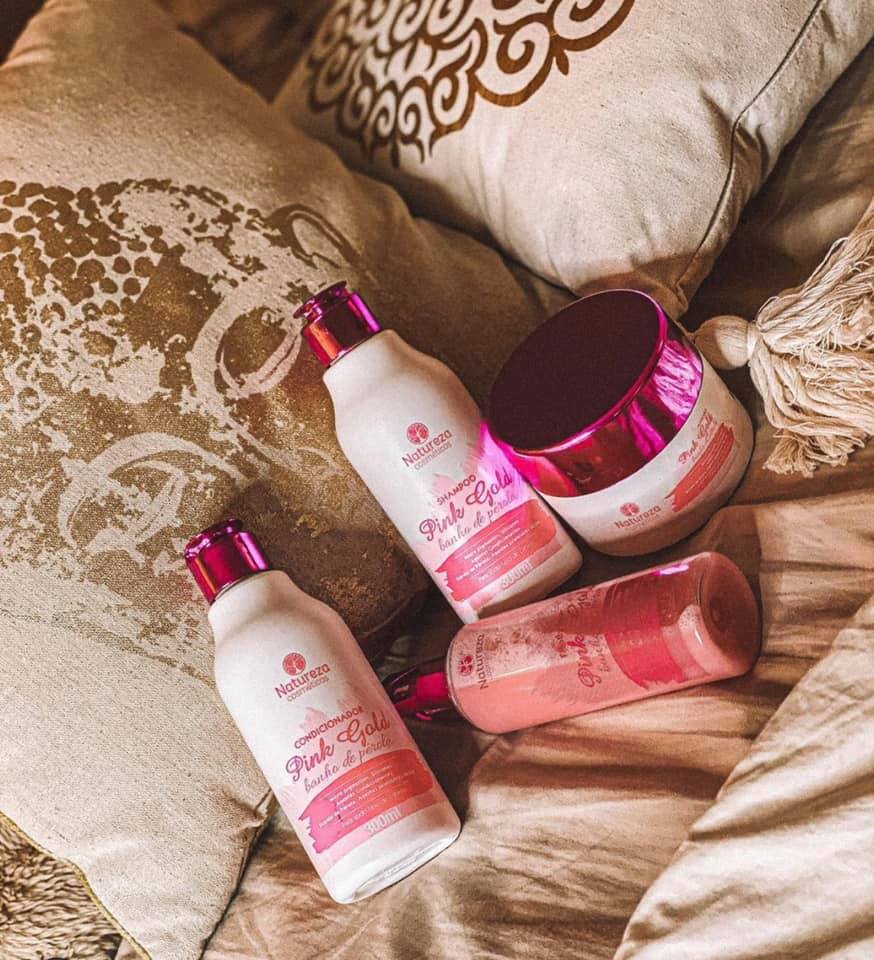 Natureza Cosmeticos - Banho de Perola (Pink Gold Bundle)