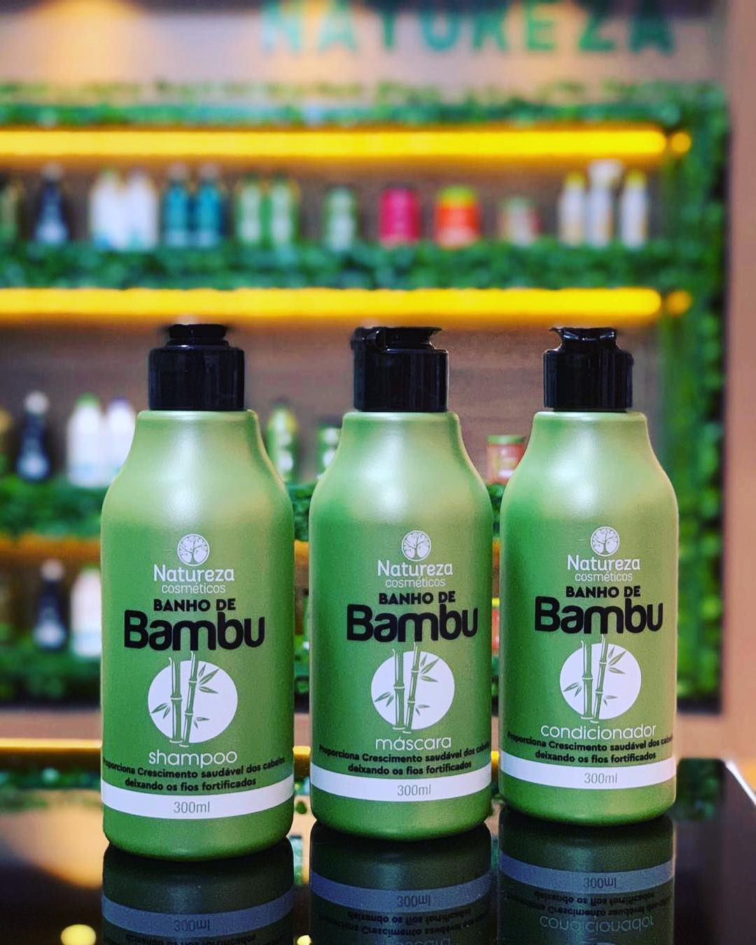 Banho de Bambu - Home Care Kits (Natureza Cosmeticos America Bambu Bath Kit)