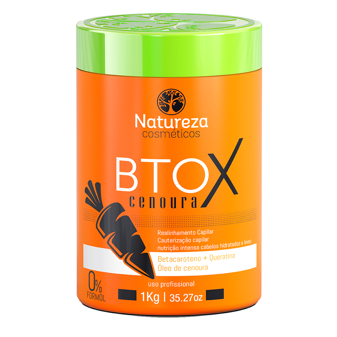 Natureza Cosméticos - NTOX Cenoura 35oz (Tratamento de Botox Capilar)