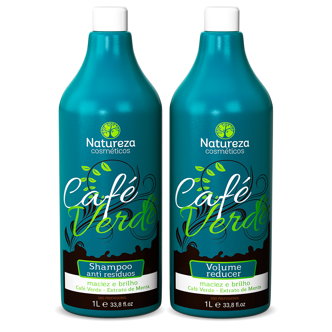 Natureza Cosmeticos - Cafe Verde (Green Coffee Straightening Keratin Kit)