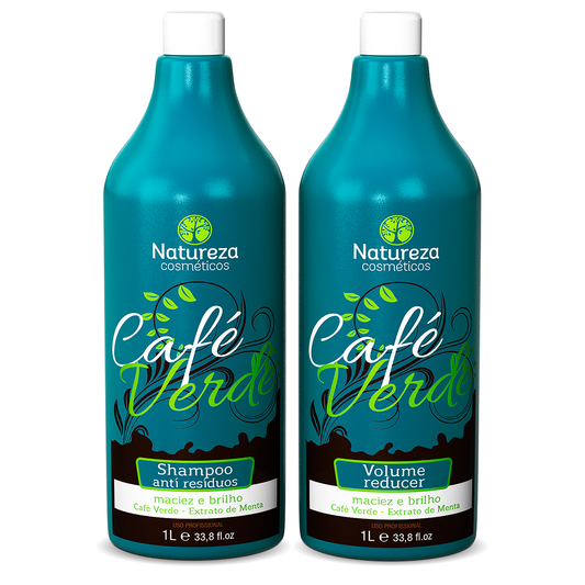 Natureza Cosmeticos - Cafe Verde (Green Coffee Straightening Keratin Kit)