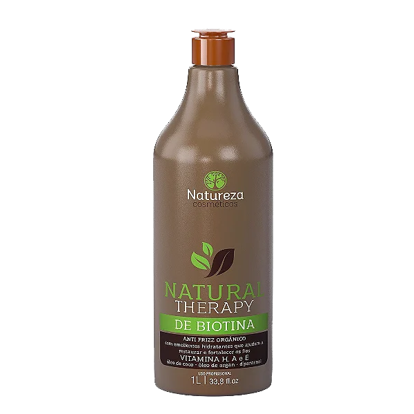 Natureza Cosmeticos - Escova de Biotina (Nanoplasty Organic Hair Straightening) 1L