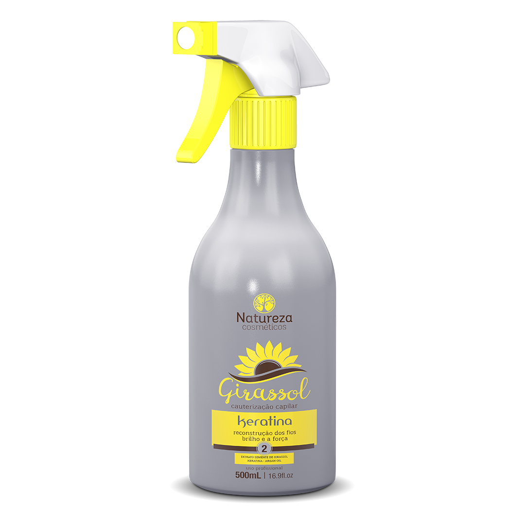 Natureza Cosmeticos -  Girassol (Sunflower Cauterization Keratin Kit)