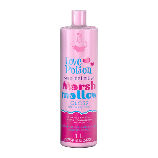 Love Potion Cosméticos - Brilho MarshMallow (Kit de Alisamento Capilar Orgânico Nanoplastia)