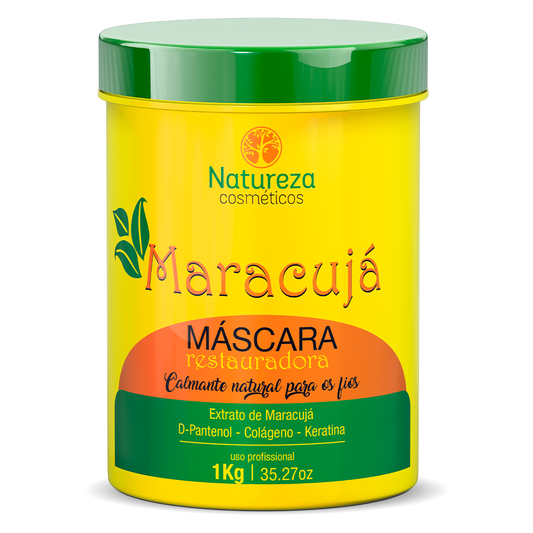 Maracujá  - Passion Fruit Hair Mask (Natureza Cosmeticos America Restoration Mask 1kg)