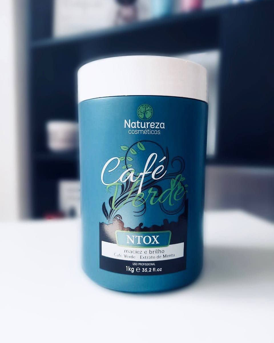 Natureza Cosmeticos - Cafe Verde NTox (Green Coffee Hair Botox 1kg)