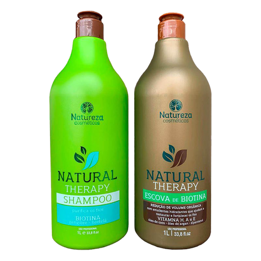 Natureza Cosmeticos - Escova de Biotina (Kit Alisador Orgânico para Nanoplastia)
