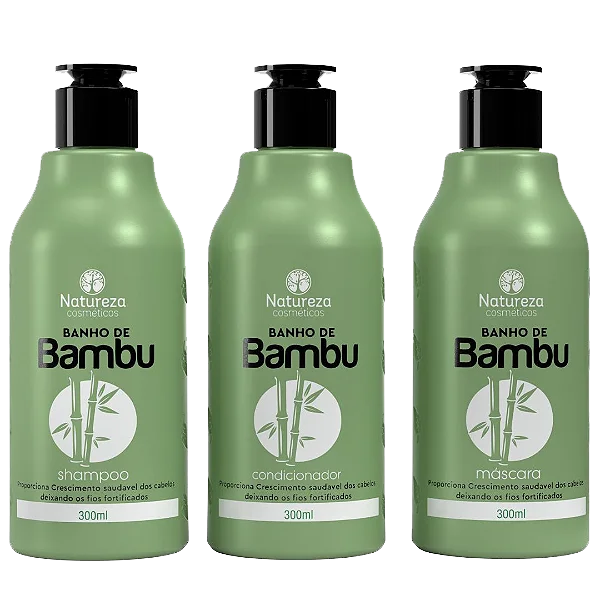 Banho de Bambu - Home Care Kits (Natureza Cosmeticos America Bambu Bath Kit)