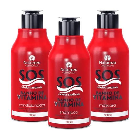 SOS Banho de Vitamina - Home Care Kits (Natureza Cosmeticos America SOS Home Care)